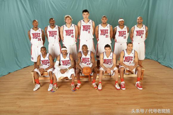 2005年nba全明星球衣 历届NBA全明星战袍大盘点(10)
