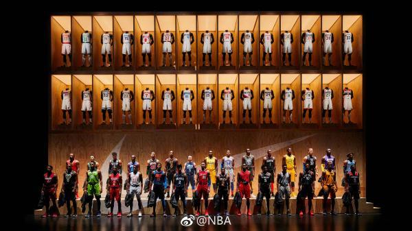 nba发布会展示新球衣 NBA发布了新款球衣(2)