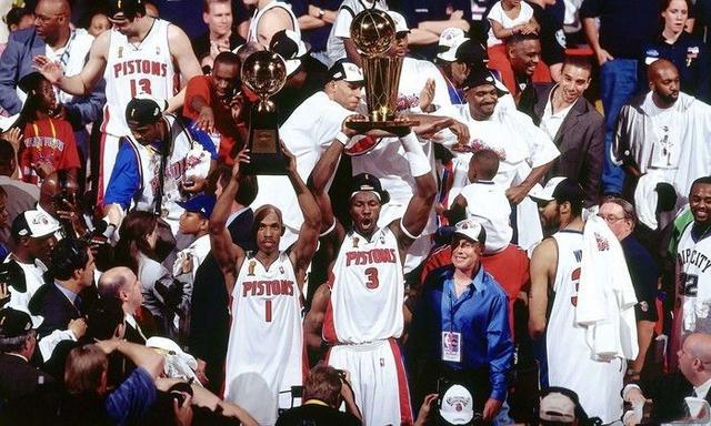 nba活塞队总冠军2004 重排NBA最具含金量5大总冠军(2)