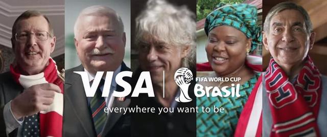 visafanbassador Visa的2014巴西世界杯营销(2)