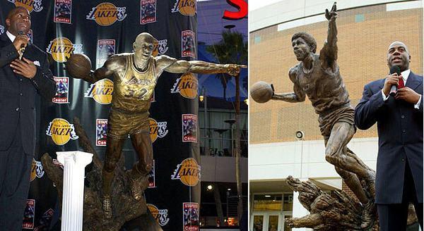 nba球星的雕像 NBA球星雕像都长啥样(2)