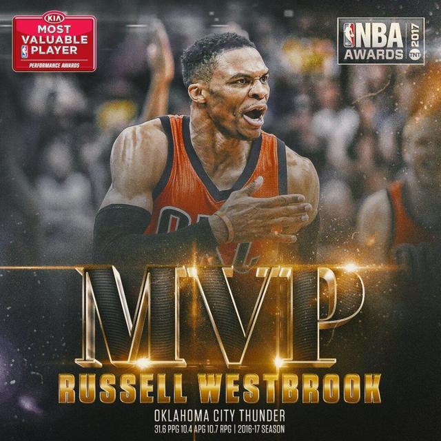 2016-17赛季nba常规赛mvp 2017赛季NBA常规赛MVP新鲜出炉