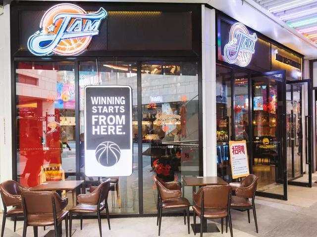nba主题餐厅设计 佛山首个篮球主题餐厅(46)