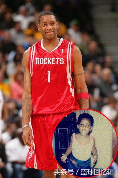 nba最可爱球员 NBA球星儿时照片对比(9)