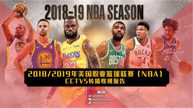2018nba转播情况 2018/2019赛季NBA联赛CCTV5转播收视报告
