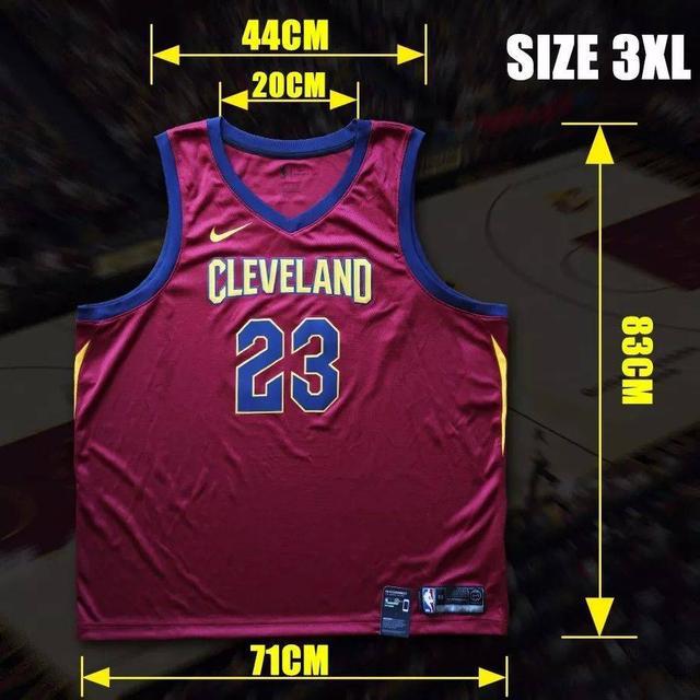 nba球服尺码 新版NBA球衣尺码怎么选(50)