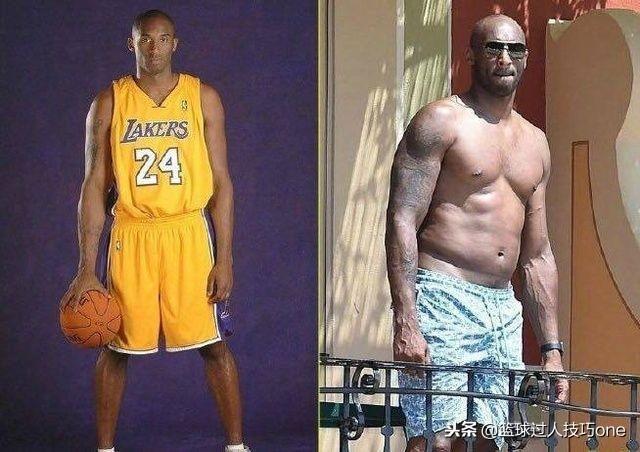 nba退役后身材对比 NBA球员退役前后身材对比