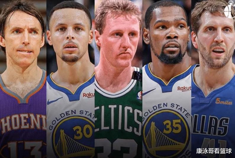 NBA历史最准五大巨星！他们组成一队，称霸联盟带队夺冠不难吧(1)