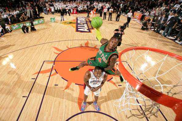 2010年nba全明星扣篮大赛 全明星扣篮大赛冠军之NBA内特·罗宾逊(1)