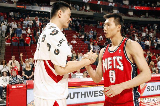 姚明和易建联在NBA有过5次交手，他们各自的数据是怎样的呢？(1)