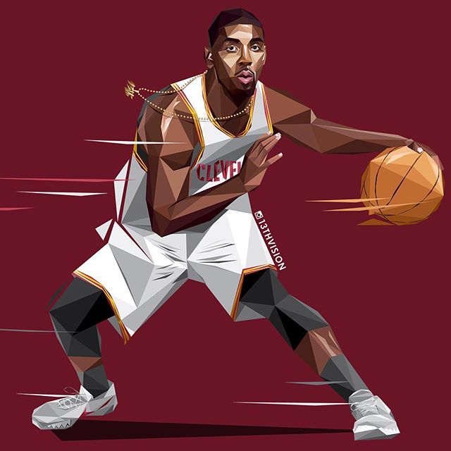 nba传球插画 NBA球星经典招牌动作插画合集(10)