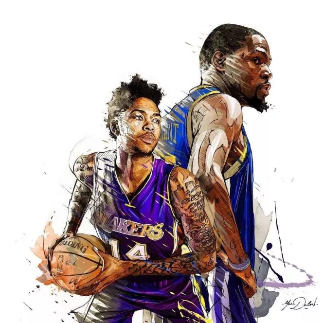 nba动漫涂鸦 NBA巨星漫画合集(3)