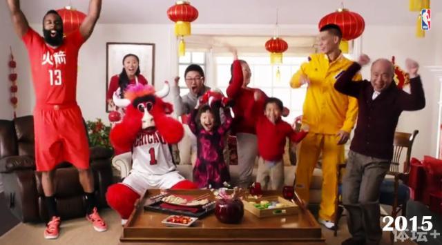 nba2015新年贺岁 回顾“NBA新春贺岁”活动的那一系列中国元素(10)