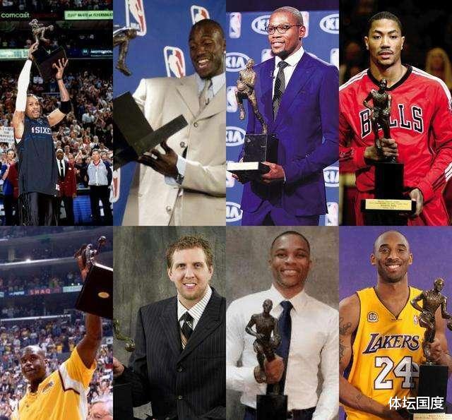 NBA新世纪至今21年，15位常规赛MVP，未夺冠仅6人，现役独占4人