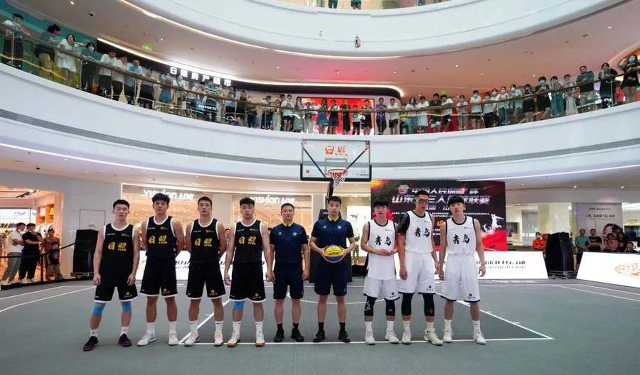 2022山东省男子三人篮球联赛日照·山外站开赛(2)