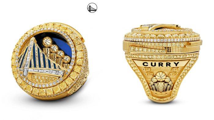 NBA总冠军戒都是怎么设计的？勇士戒指上的神秘数字！(4)