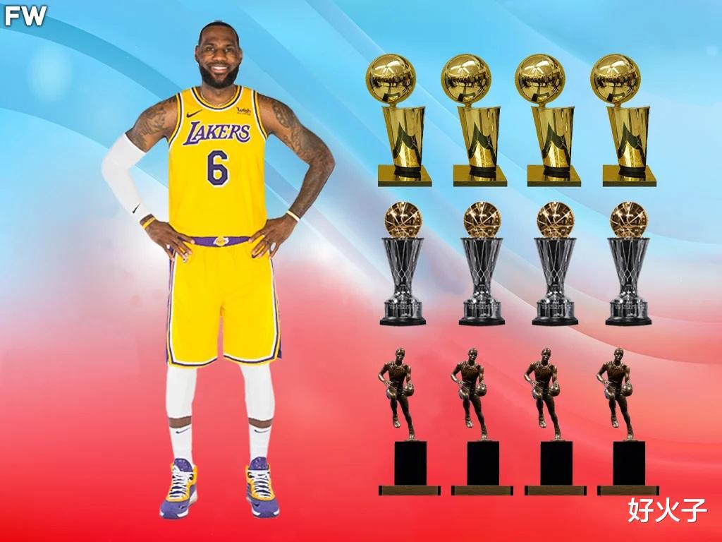 美媒评选NBA成就最高的9大现役球员：4人完成大满贯，5人运气好(10)
