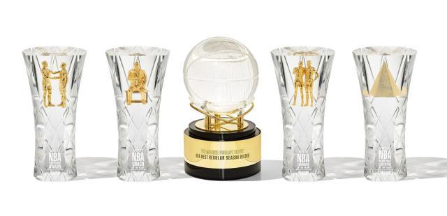 NBA推出全新奖杯设计 新增常规赛最佳战绩奖(1)