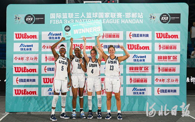 中国男队获得国际篮联三人篮球国家联赛邯郸站首日冠军(11)