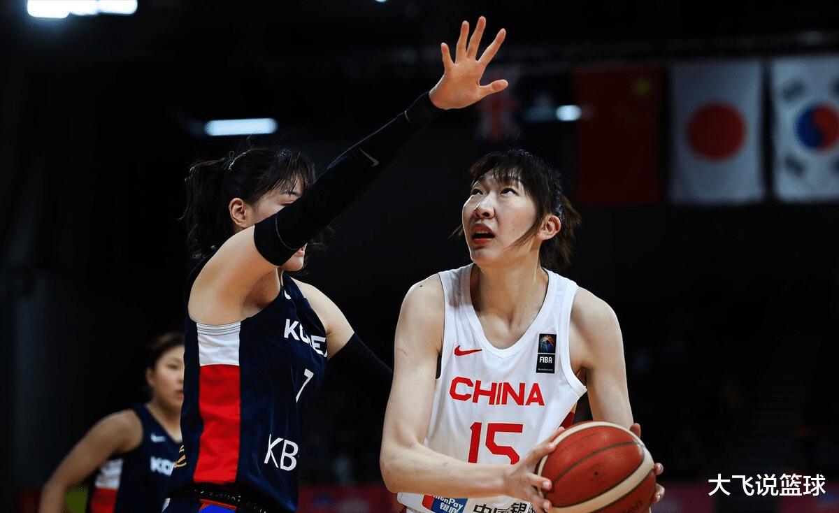 险胜韩国，女篮有惊无险，WNBA二人组彰显含金量，李缘张茹立大功(3)
