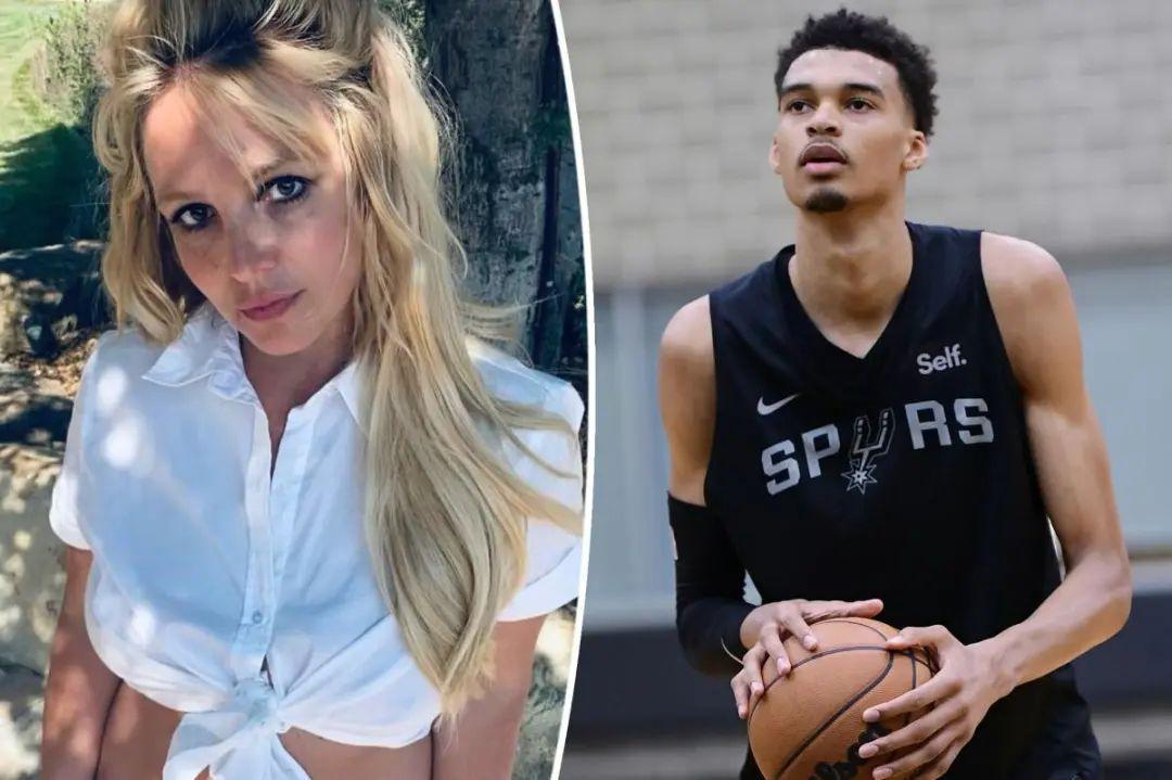 布兰妮（Britney Spears）昨晚在拉斯维加斯遭到袭击，她平时喜欢看篮球(2)