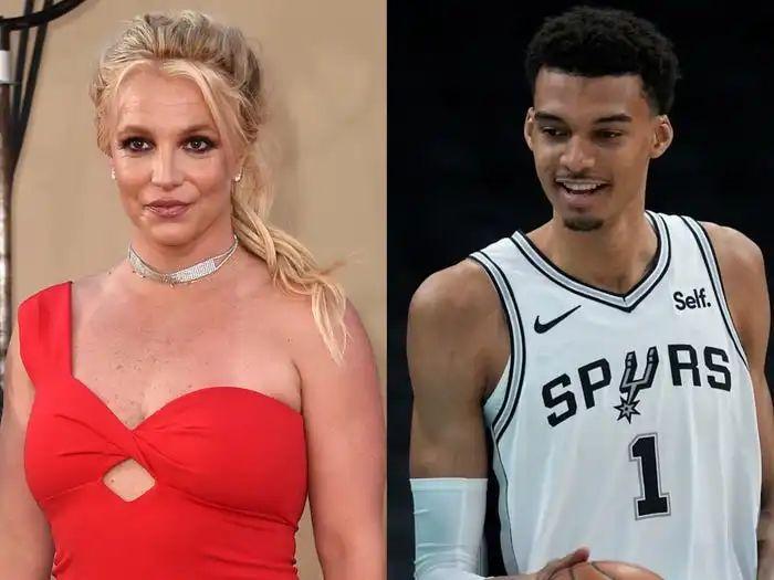 布兰妮（Britney Spears）昨晚在拉斯维加斯遭到袭击，她平时喜欢看篮球(3)