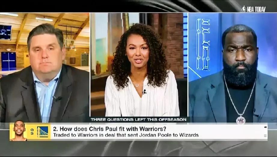 肯德里克·帕金斯做客ESPN节目中表示: 下赛季勇士晋级总决赛的几率只有可怜的1