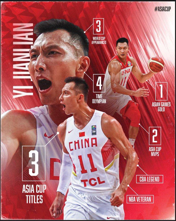 FIBA官方晒易建联荣誉：如何诠释中国篮球传奇？(1)