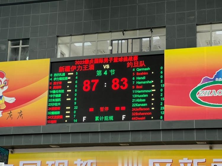 热身赛-黄荣奇22分 杰弗森23分 新疆男篮力克约旦国家队(1)
