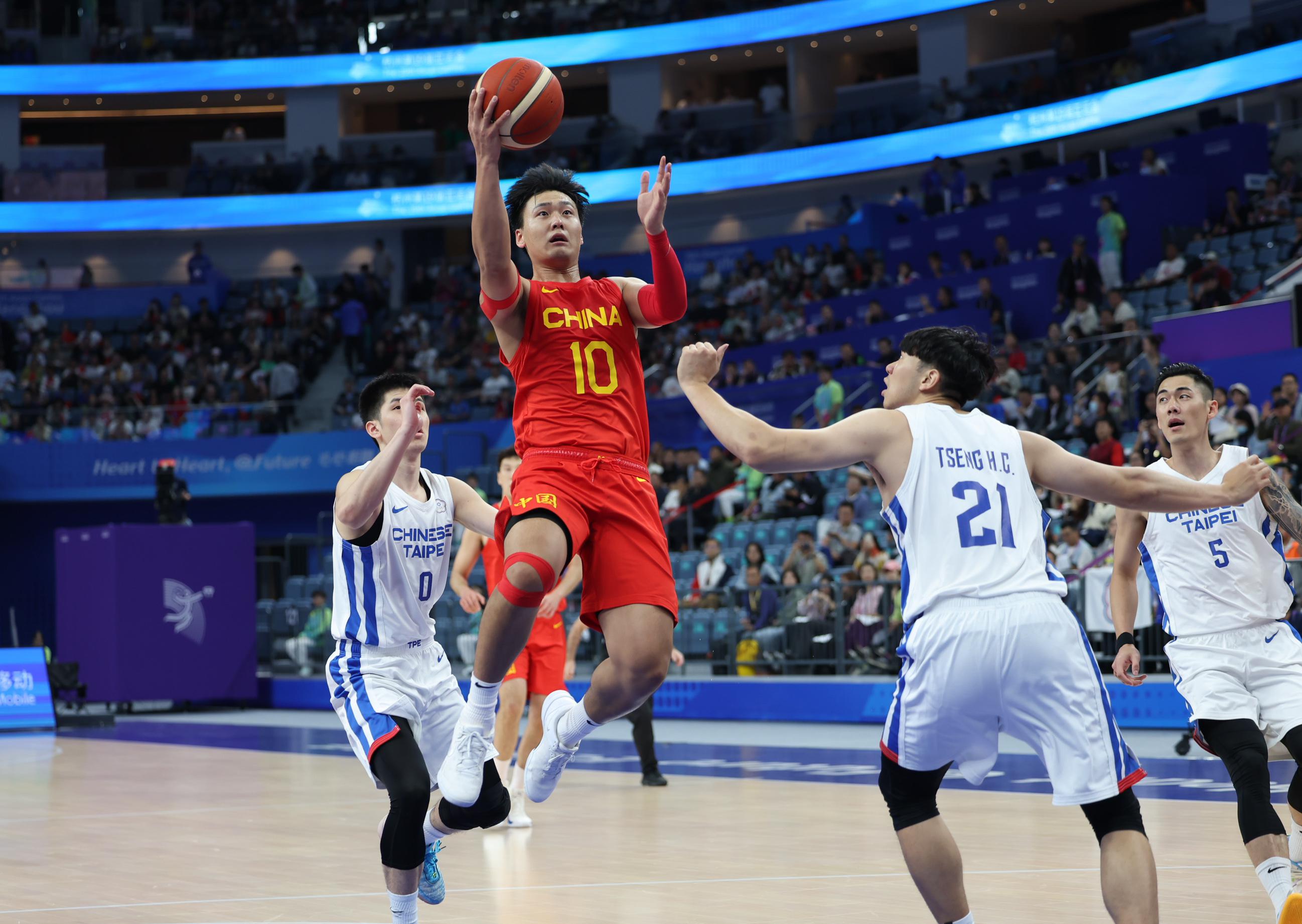 男篮铜牌赛：中国队对阵中国台北队(6)
