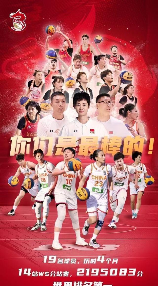 FIBA官宣女科比王丽丽获三人女篮年度MVP率中国队列世界第一(2)