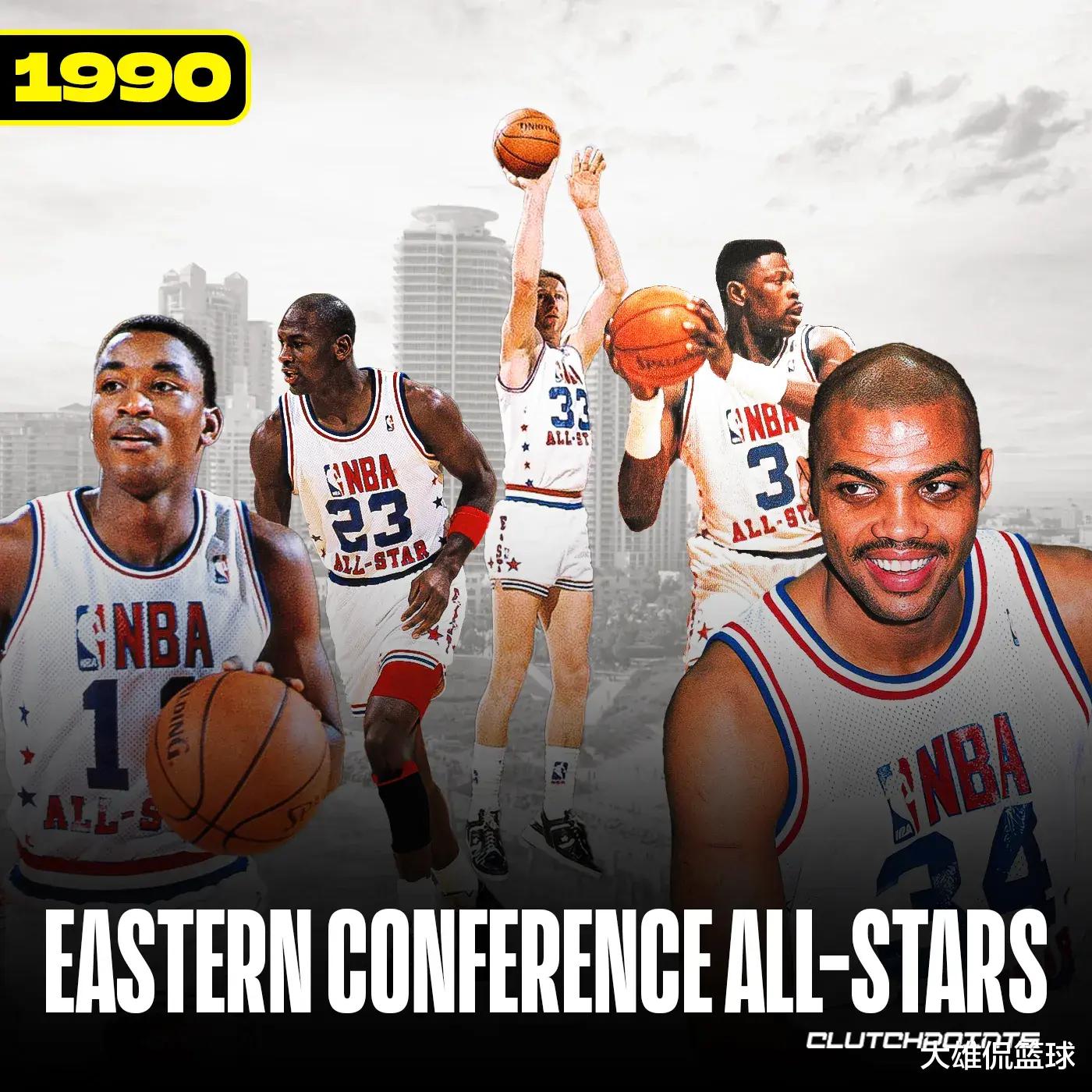 美媒列出NBA历史上最强的9套全明星五人阵容，哪组最强？(2)