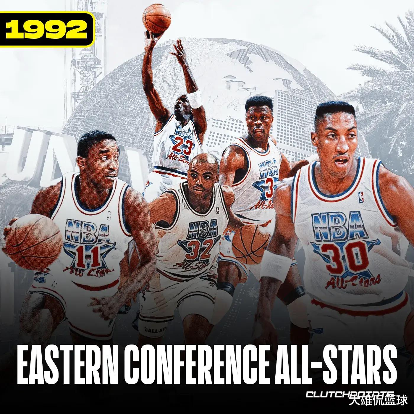 美媒列出NBA历史上最强的9套全明星五人阵容，哪组最强？(3)
