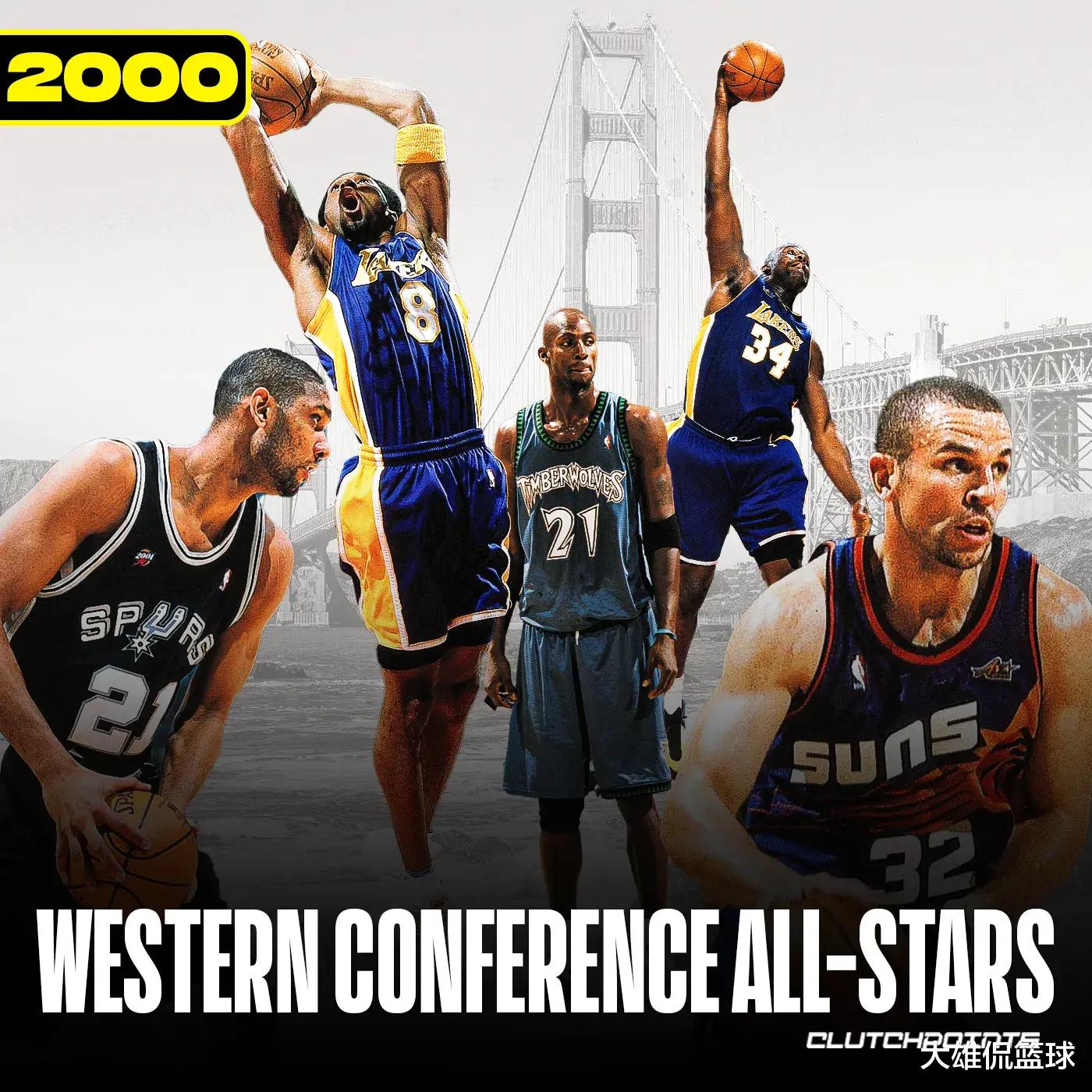 美媒列出NBA历史上最强的9套全明星五人阵容，哪组最强？(4)