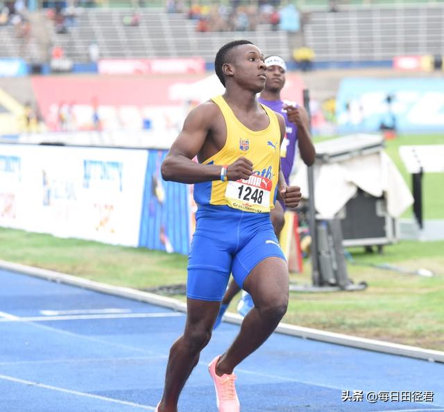 16岁百米10秒20！牙买加天才少年丹尼斯生病明年恐缺席奥运赛季(3)