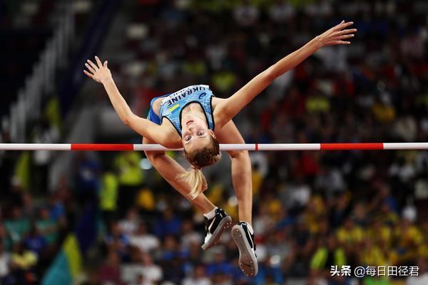 颜值才华集一身！乌克兰跳高少女获世界田径新星奖2米04世界第二(3)
