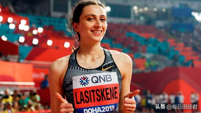 颜值才华集一身！乌克兰跳高少女获世界田径新星奖2米04世界第二(6)
