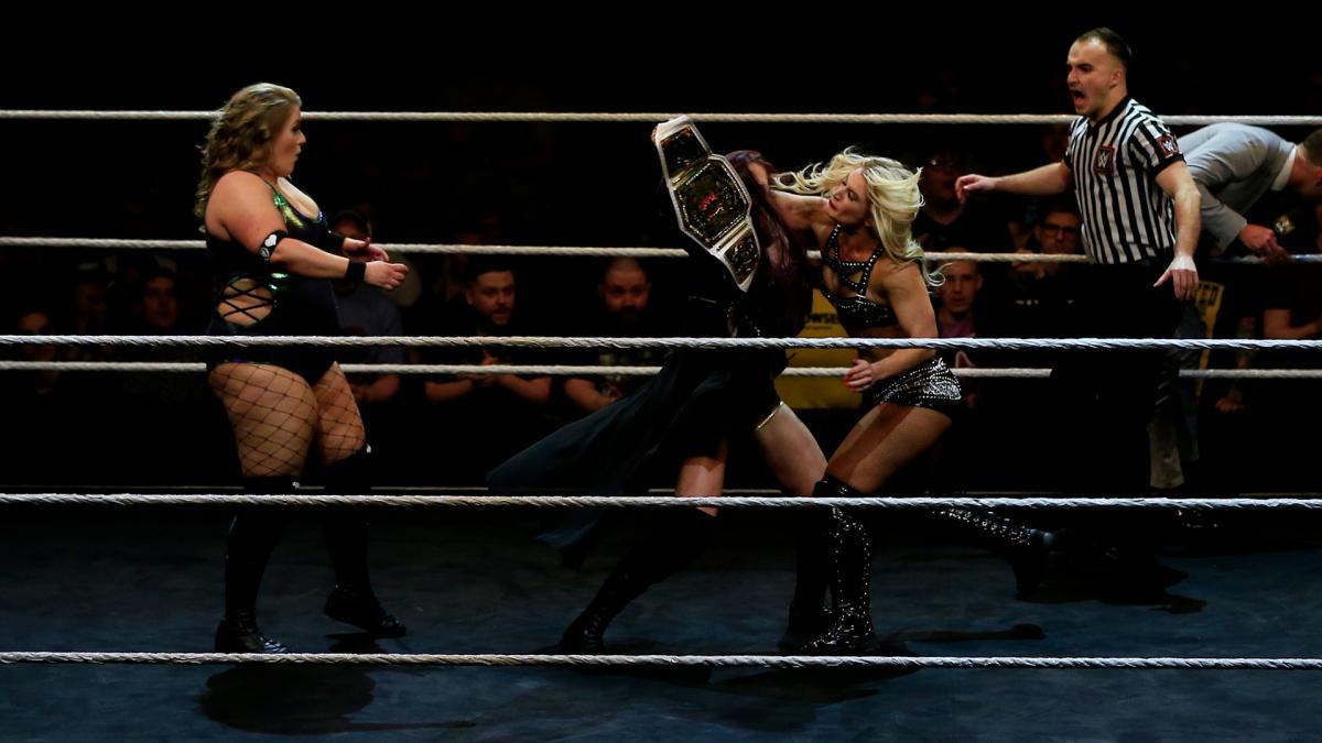 NXT接管布莱克浦三大冠军强势卫冕，不可一世的帝国军团惨遭团灭(2)