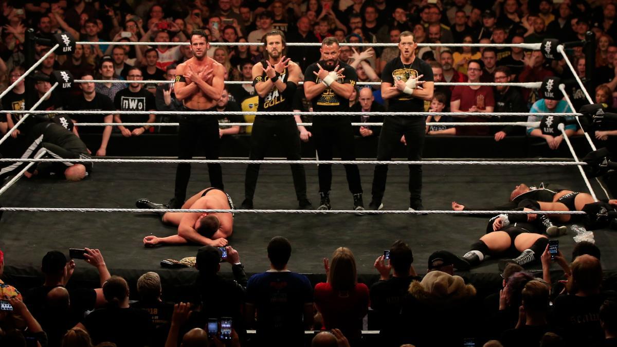 NXT接管布莱克浦三大冠军强势卫冕，不可一世的帝国军团惨遭团灭(27)