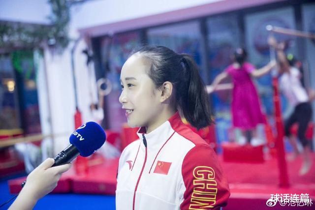 给力！中国体操天才少女荣登高低杠积分榜首，伤病归来后勇夺4金(1)
