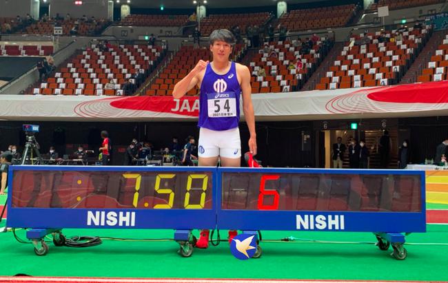 日本选手60米栏跑出7秒50！刘翔之下亚洲第二人