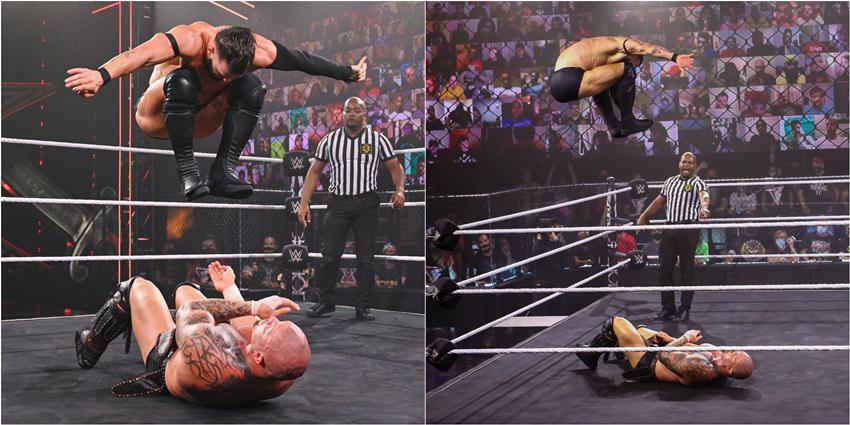 WWE轻量级冠军实现大一统，克罗斯重创巴洛尔重登NXT王座！(10)