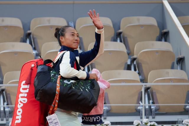 郑钦文让世界第一惊出冷汗 中国网球因她再“出圈”(1)