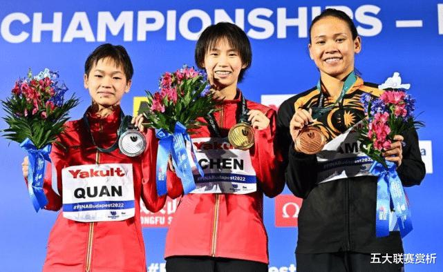 恭喜！中国冠军登上FINA，夺金牌仍不满意 女子10米跳台获赞太强大(2)