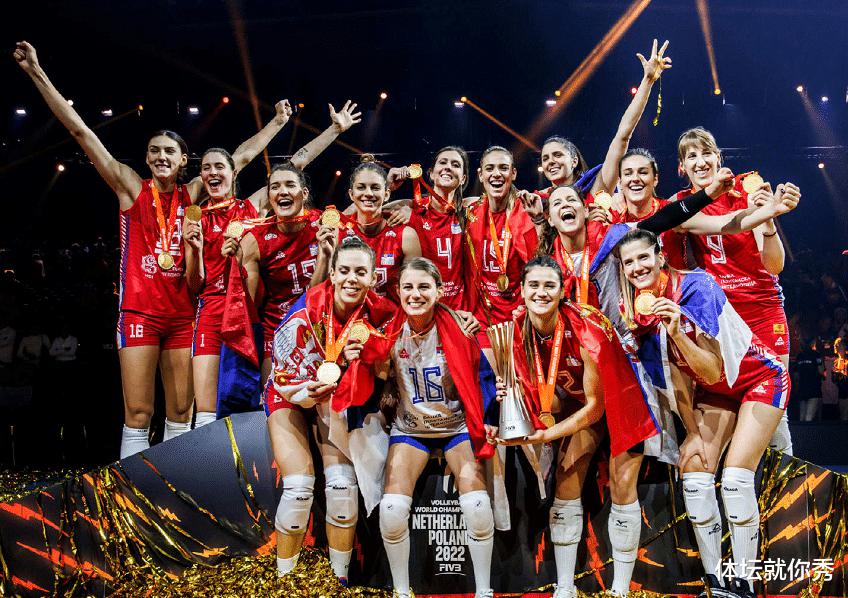 塞尔维亚3-0夺冠！博斯荣膺MVP，巴西女排悲情英雄，连续4次亚军(1)