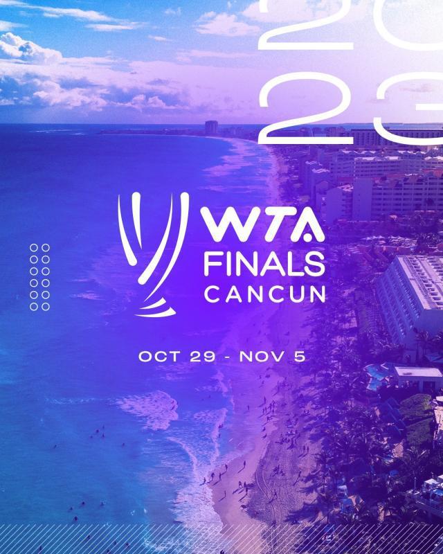 放弃沙特，WTA总决赛最终选址墨西哥坎昆(1)