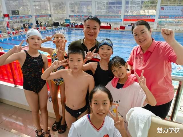 元甲学校游泳健儿在2023佛山市禅城区中小学生游泳锦标赛夺冠(2)