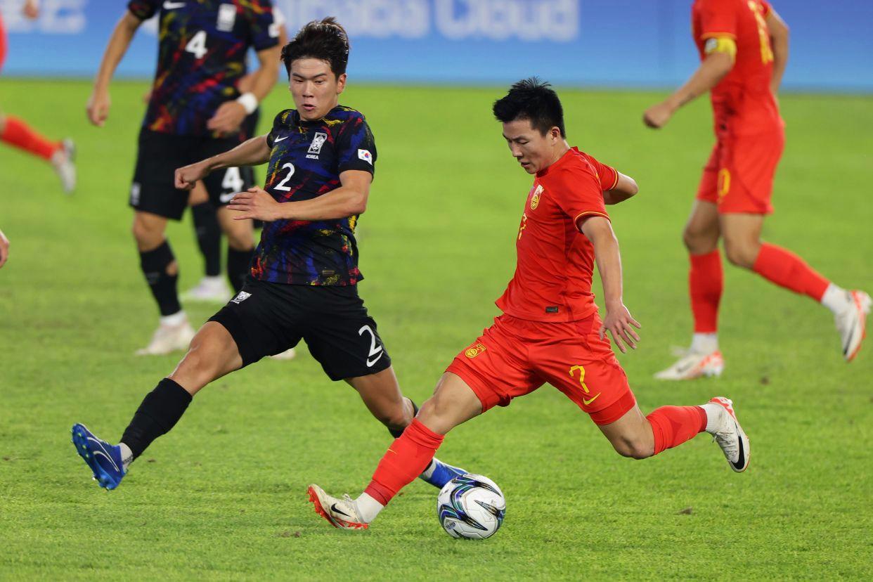 中国0-2韩国：能进八强已是进步，未能进球是遗憾(1)