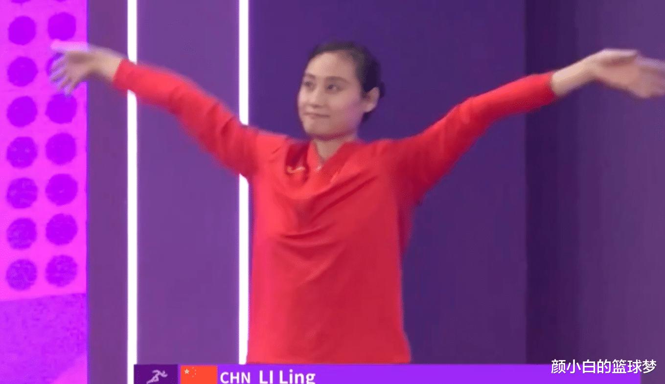 恐怖！34岁李玲4.63米破赛会纪录夺冠：老将实现亚运三连冠太燃了(6)