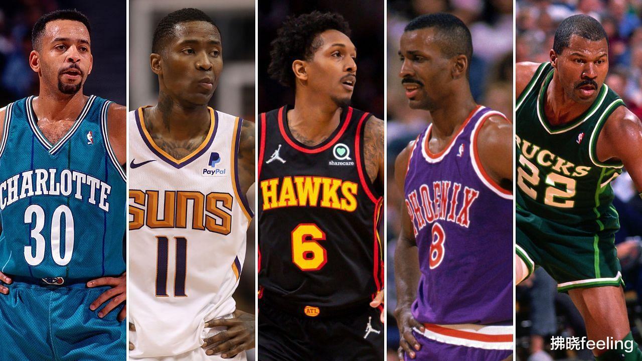 NBA历史上替补得分最多的5位球员，只有三人破万，前两位均在快船效力过